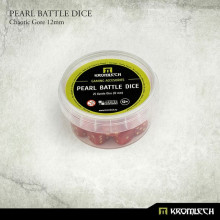 Kromlech Pearl Battle Dice 25xK6 Chaotic Gore 12mm
