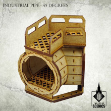 Kromlech Industrial Pipe - 45 degrees