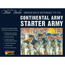 Black Powder American War of Independence Continental Army Starter Set