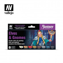Vallejo Game Color Set Elves & Gnomes 70.242