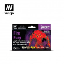 Vallejo Game Color Set Fire Fury 70.243