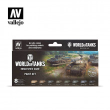 Vallejo Model Color Set World of Tanks 70.245