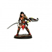 Pathfinder Battles Premium Painted Figure Half-Elf Swashbuckler Female